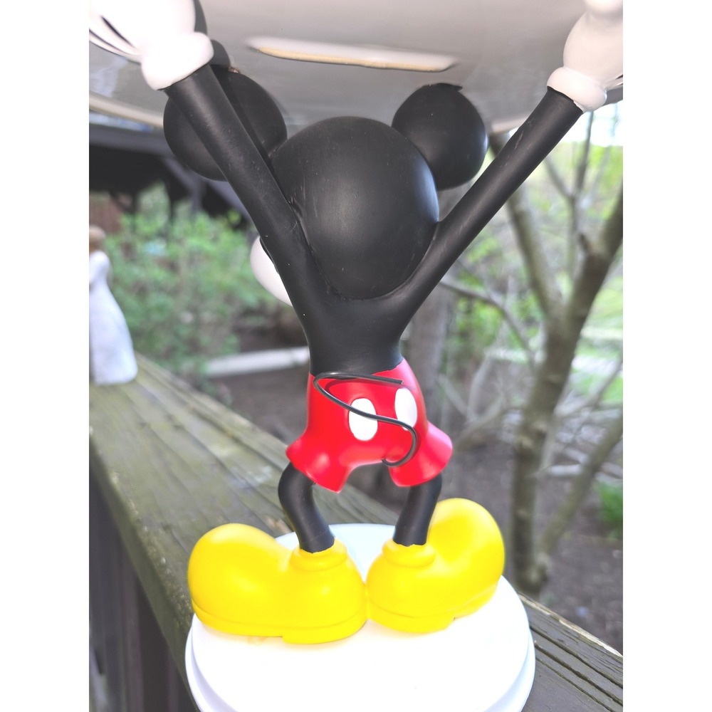 Disney Mickey Mouse Figural Cake Stand Pedestal Plate Holder 9.5" Disney Store - Picture 4 of 10
